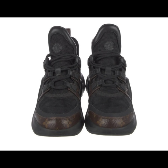 Men's Black and Brown Sneakers - Picture 1 of 3